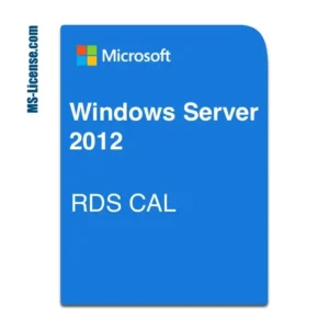 Windows server 2012 CAL RDS license